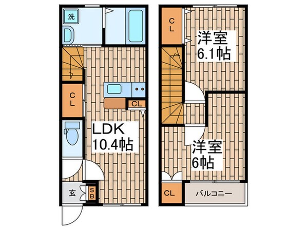 AQUAレジデンス大井町　第15の物件間取画像